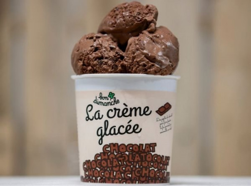 Bon Dimanche - Crème Glacée Chocolat & Pépites Bio 2,5L