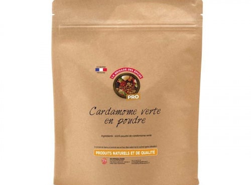 La Brigade des Epices - Cardamome en poudre - sachet kraft 250g