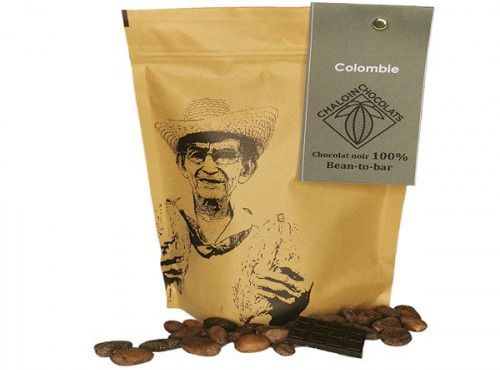 Chaloin Chocolats - Chocolat Bean to Bar Colombie 100%