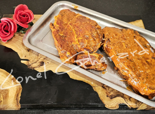 Boucherie Charcuterie Traiteur Lionel Ghérardi - Pavé de Boeuf Mariné Echalote Limousin Label Rouge x 2
