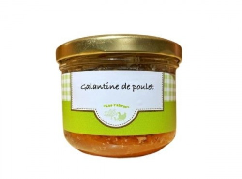 Ferme des Fabres, Vos Manges Gardiens - Galantine de Poulet 200g