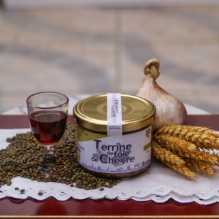 Ferme du caroire - Terrine de foie de chèvre