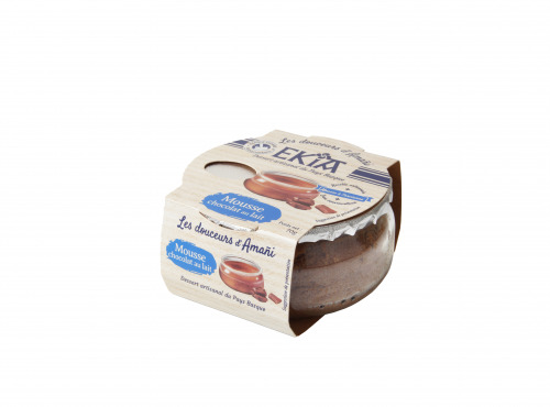 Bastidarra - Ekia - Mousse au chocolat au lait X4 pots