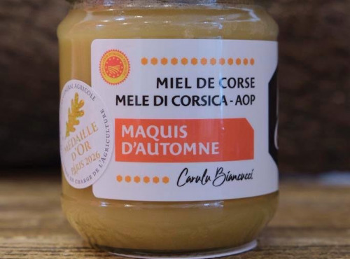 Depuis des Lustres - Comptoir Corse - Miel de Corse AOP maquis d'automne
