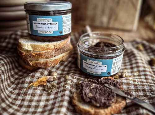 Au Bien Fait - Boudin noir gingembre combava à toaster