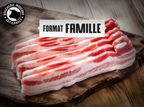 Boucherie Moderne - Poitrine tranchée à griller (Format Famille) - 2kg