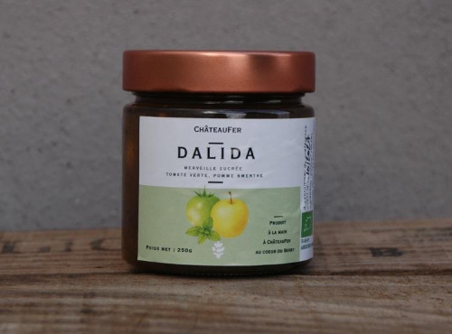 ChâteauFer - Dalida, préparation sucrée Tomate verte, pomme, menthe