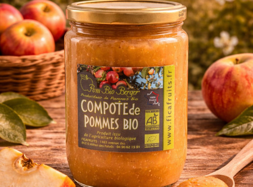 Pom Bio Berger - Compotée de Pommes Bio