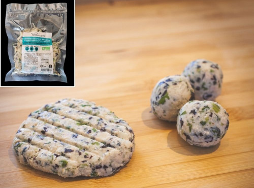 Les Saisissantes - Préparation pour boulettes et galettes végétales - haricots blancs & algues - 4 paquets de 220g