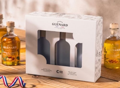 Huilerie Maison Guénard - COFFRET PERSONNALISABLE - 3 bouteilles de 9cL