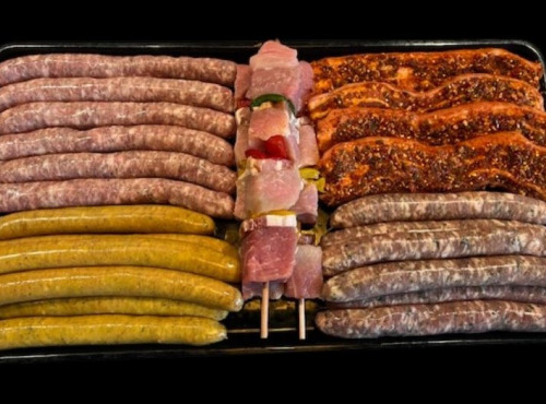 Le Lavandier Charcutier Pontivy - Colis Barbecue Gourmand 7pers - Porc