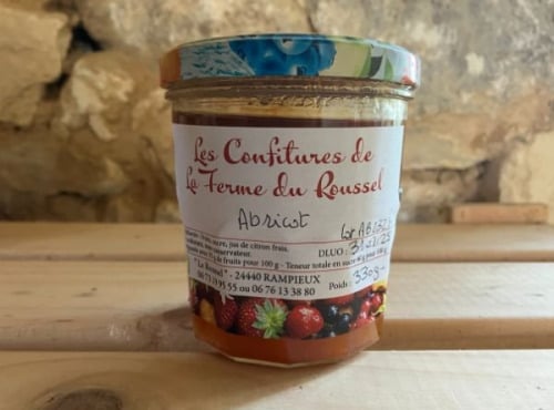 Ferme du Roussel - Confiture d'abricots 330g