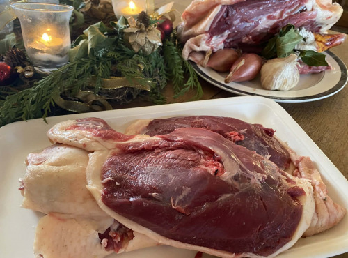 Des Poules et des Vignes à Bourgueil - Oie désossée