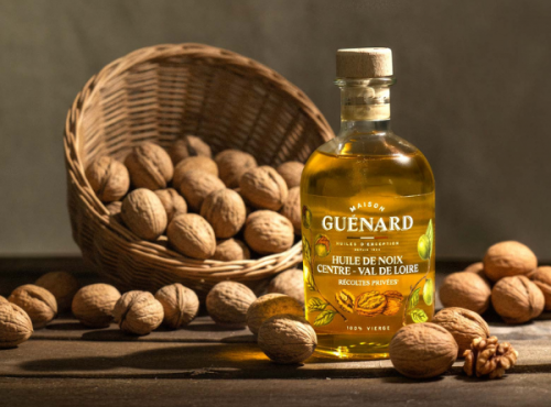 Huilerie Maison Guénard - Huile de Noix de France 100 % vierge récoltes privées 24cL