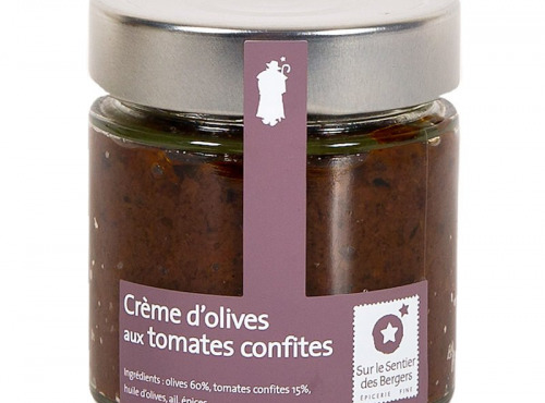 Le sentier des Bergers - Crème d'olives aux tomates confites