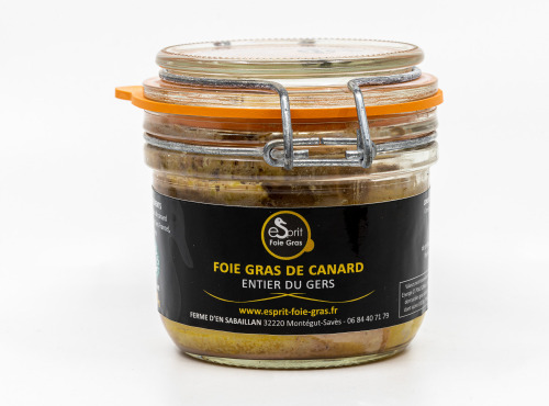 Esprit Foie Gras - Foie Gras Entier De Canard Du Gers, 180 G - Médaille d'argent 2023 Concours général agricole de Paris