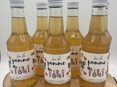La Ferme des Prun'Elles - Lot de 6 petit jus de pomme