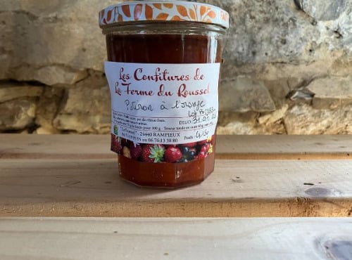 Ferme du Roussel - Confiture de potiron à l'orange 415g