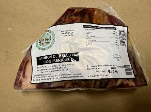 L’Oliveraie du Coudon - JAMBON PATANEGRA DE BELLOTA 100% IBERIQUE