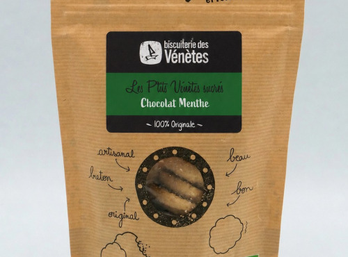 Biscuiterie des Vénètes - P'tits Vénètes Menthe Chocolat