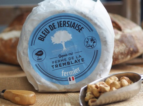 Ferme de La Tremblaye - Bleu de Jersiaise entier 1Kg