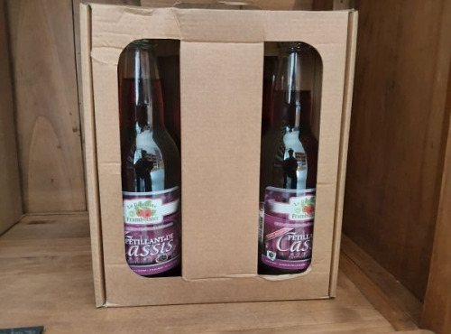 Le Domaine du Framboisier - Pétillant de Cassis sans alcool (6x33cl)