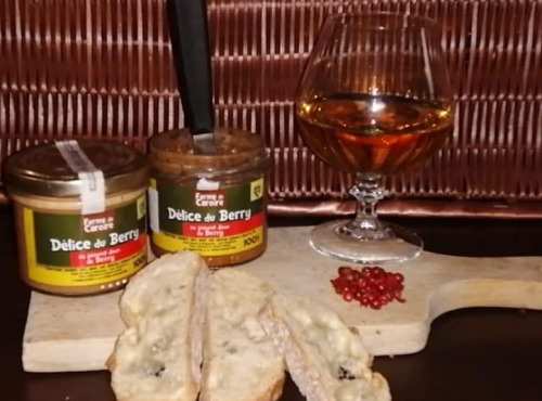 Ferme du caroire - Tartinable "Délice Du Berry" à la viande de chevreau au piment doux