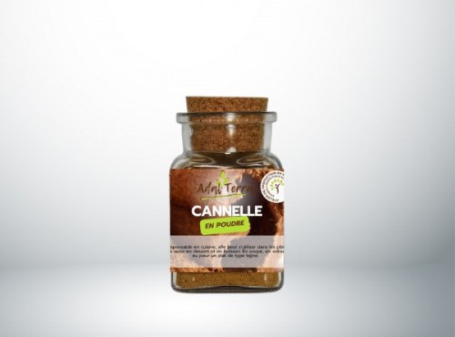 Adal Terra - Epices - Cannelle Bio (en poudre) 60G