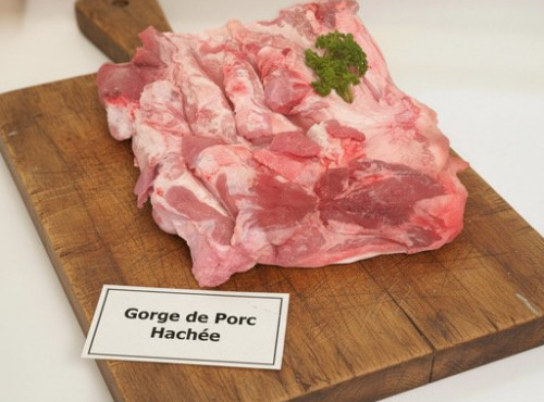 Ferme de la Paumerais - GORGE DE PORC HACHÉE 2 Kg