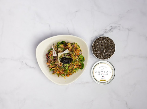 Caviar de l'Isle - Caviar Osciètre Français 100g - Caviar de l'Isle