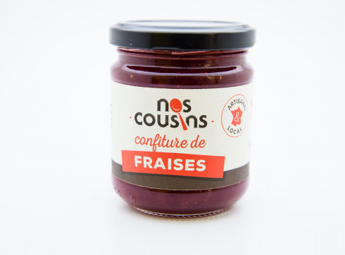 Nos cousins Conserverie - Confiture De Fraise 240g