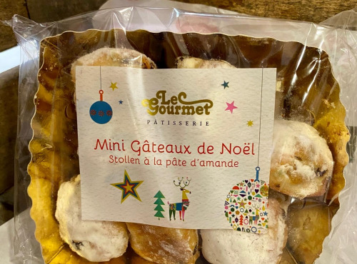 Maison Schmid - Mini Gâteaux de Noël – Stollen à la pâte d’amande - Le Gourmet