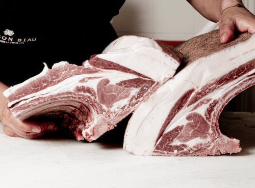 Maison Biau - [Précommande] Côtes échine de porc noir 500g