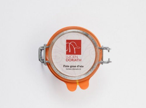 Lucien Doriath - Foie gras d'oie truffé 140 grammes (12 pots)