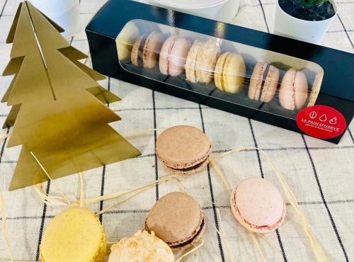 Le Pain d'Hervé - Boite de 8 Macarons Maison