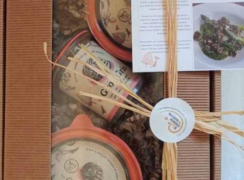 Maison du Nombre d'Or - Coffret MNO:  Escargots nature et fumé de différents calibres