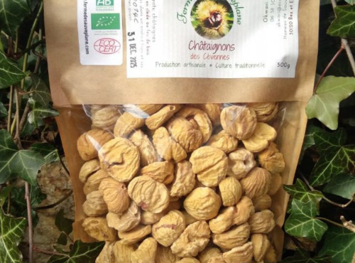 Ferme de Sauveplane - Farine de châtaigne des Cévénnes Bio, AOC et fumée - 250gr