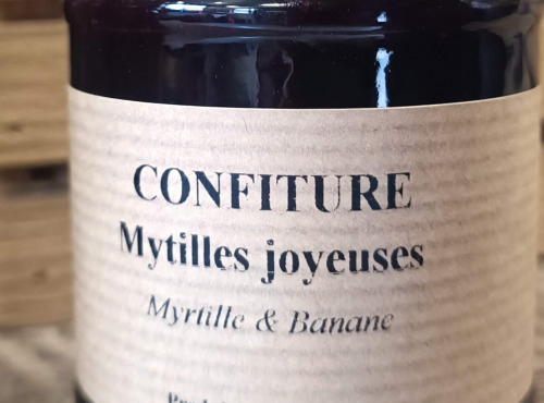 Piments et Moutardes du Périgord - Confiture Myrtille Joyeuses 200g