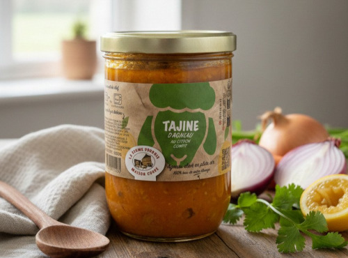 La Ferme Durbois - Tajine d'agneau fermier au citron confit 600g