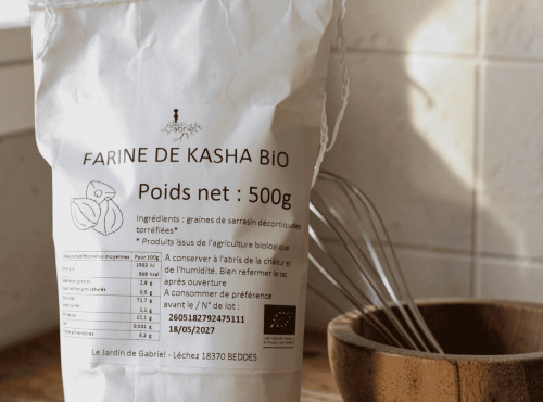 Le jardin de Gabriel - Farine de Kasha (sarrasin torréfié) 500 gr