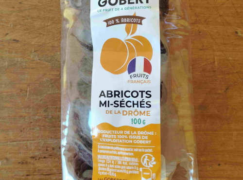 Gobert, l'abricot de 4 générations - Abricots mi-séchés de la Drôme