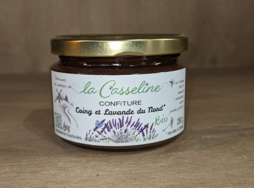Ferme Joos - Confiture BIO Coing et Lavande du Nord : La Casseline