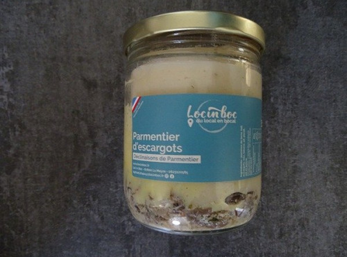 Loc in Boc : du local en bocal - Parmentier d’escargots 450g