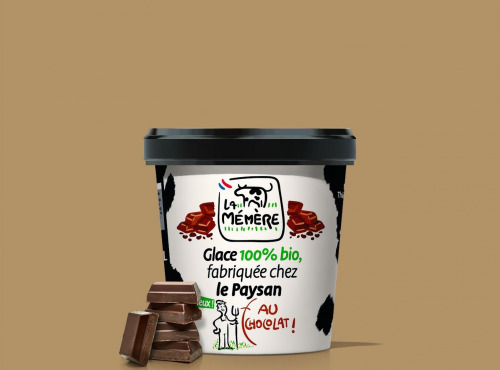 Glaces La Mémère - Glace chocolat 500ml