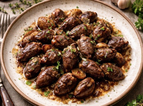 Des Poules et des Vignes à Bourgueil - 10 cœurs de canard confit