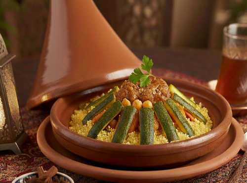 Le Paradis d'Escargot - Couscous d agneau et c'est légumes