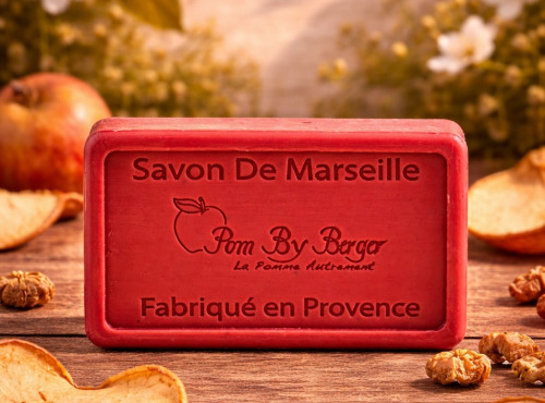 Pom Bio Berger - Savon de Marseille à la pomme séchée