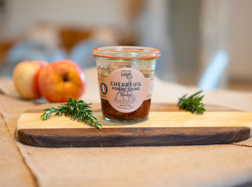 L'Atelier du Loup - Terrine de Chevreuil Pomme Coing 200g