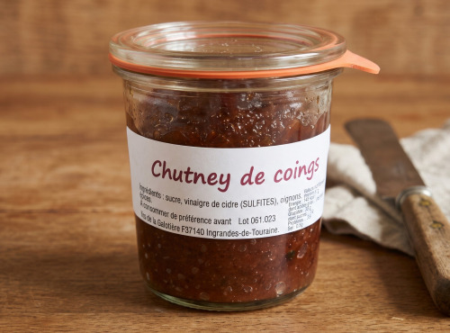 Des Poules et des Vignes à Bourgueil - Chutney de coing