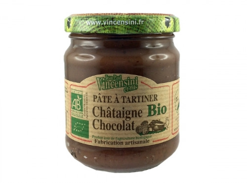 Jean-Paul Vincensini et Fils - Pâte À Tartiner Chocolat-Châtaigne